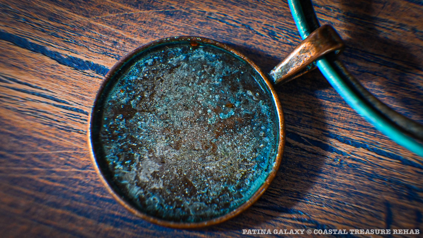 "PATINA GALAXY" NECKLACE