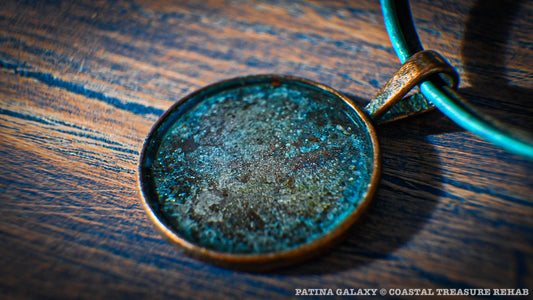 "PATINA GALAXY" NECKLACE