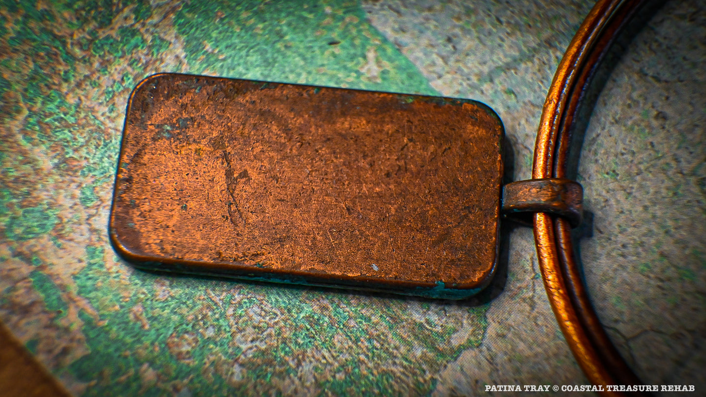 PATINA TRAY PENDANT: SUNSET